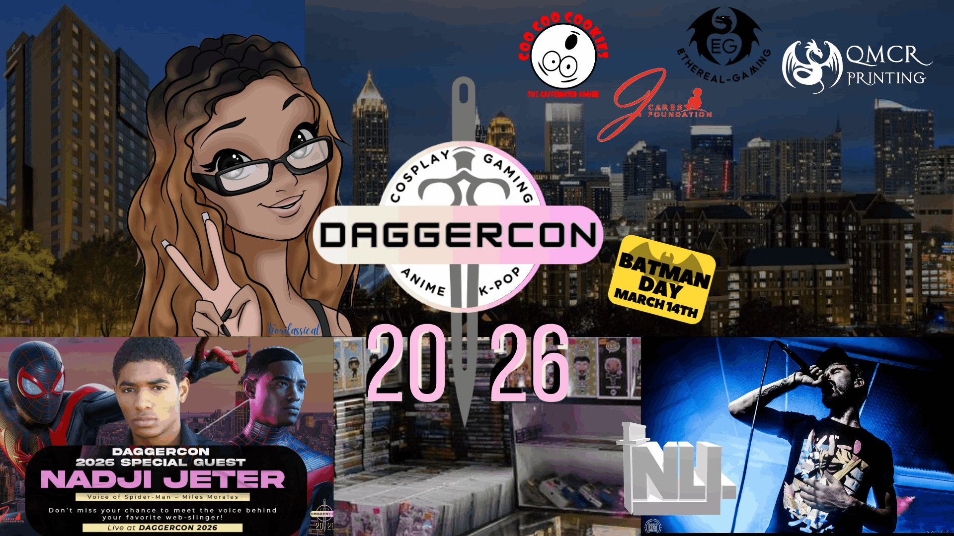 DaggerCon 2026 Banner Logo Designed By Kori Classical